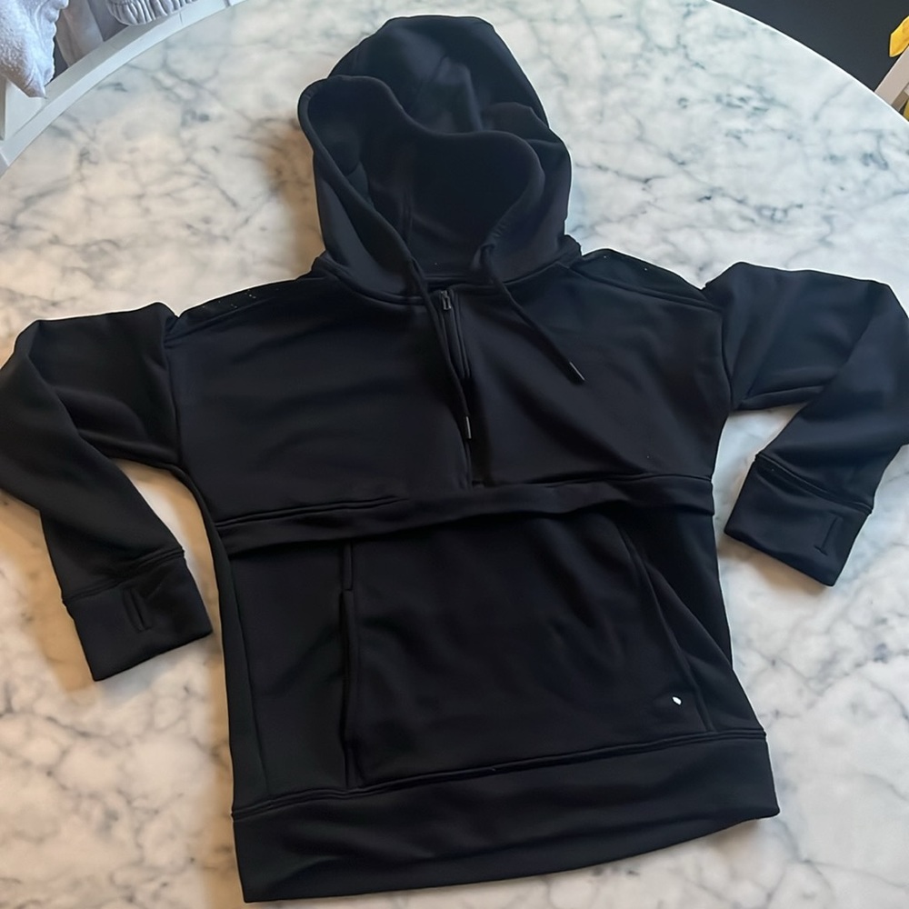 Under Armour half zip black jacket womem size XS